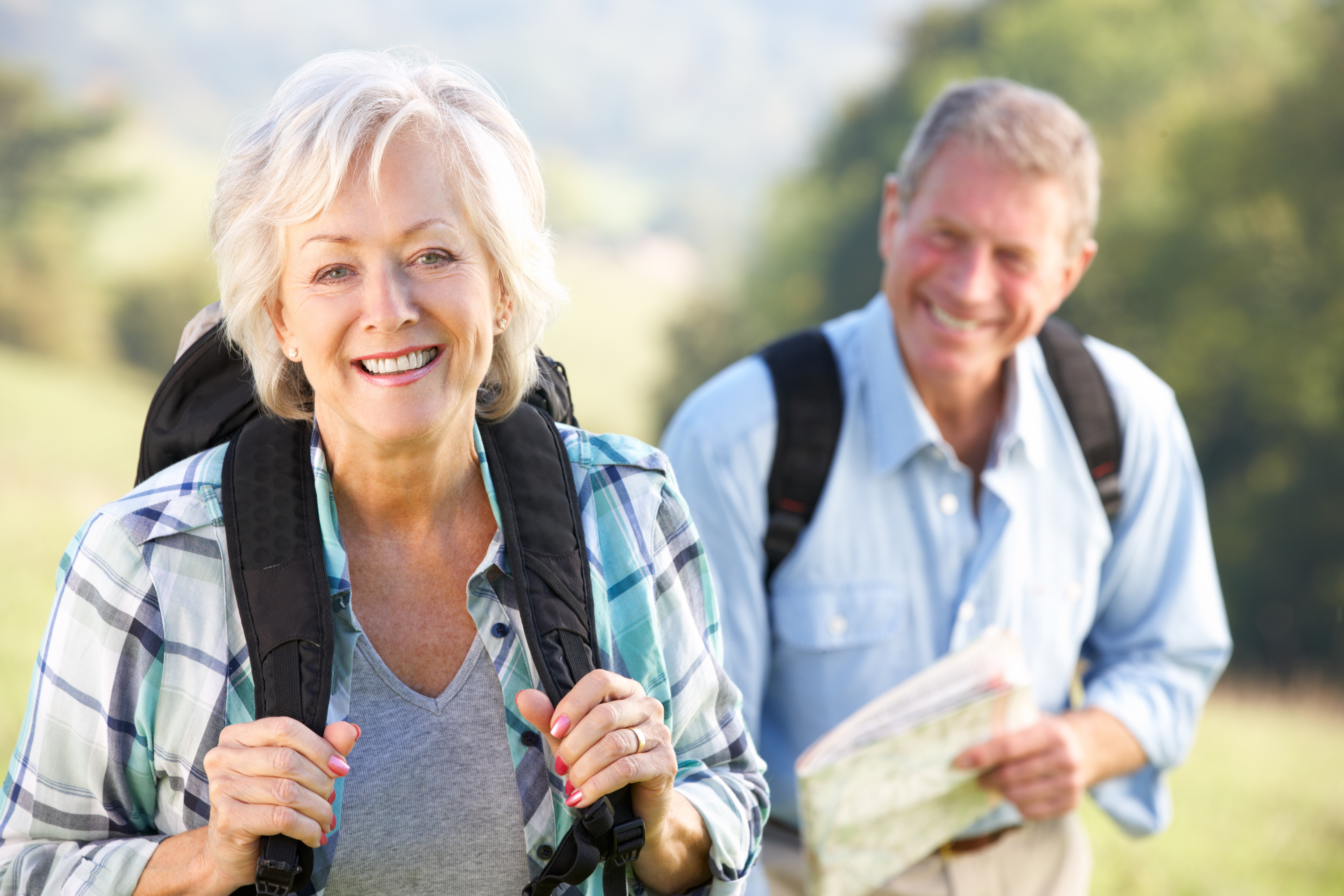 Couple on a Guided Tour