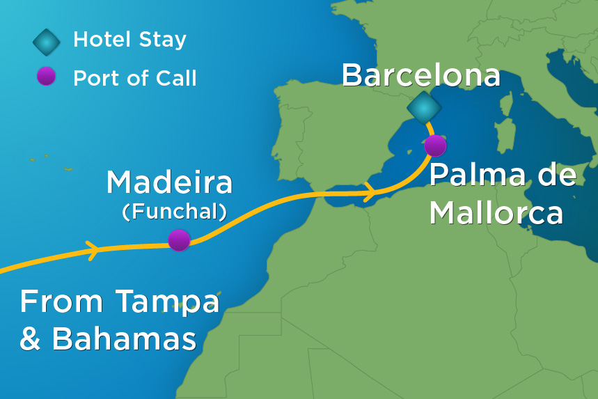 Transatlantic Cruise Packages